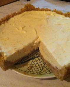 Апельсиновый чизкейк без запекания