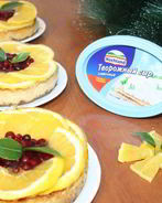 Апельсиновые мини-чизкейки