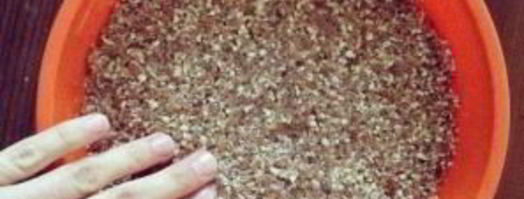 черничный чизкейк с орехами. Шаг 3