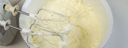 чизкейк без выпечки с карамелизированными грушами. Шаг 8