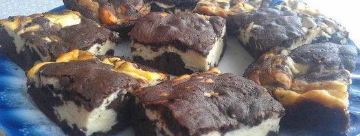 чизкейк брауни. Шаг 8