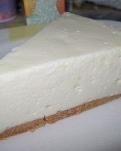 Чизкейк из печенья Юбилейное с творогом и йогуртом