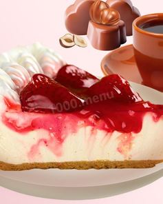 Чизкейк классический с мороженым