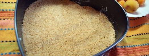 чизкейк с абрикосами. Шаг 4