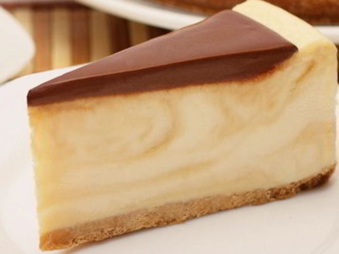 Рецепт чизкейка с крекером и молочной карамелью