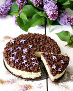 Чизкейк с шоколадной крошкой