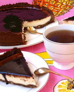 Чизкейк с шоколадом