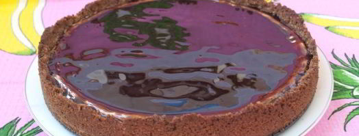 чизкейк с шоколадом. Шаг 7