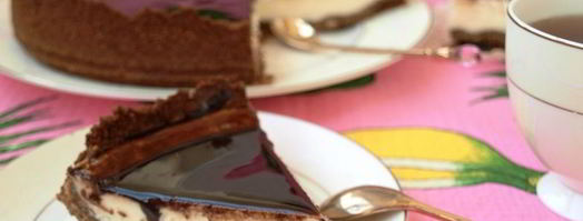 чизкейк с шоколадом. Шаг 8