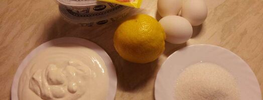 чизкейк с вишней. Шаг 4