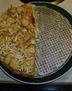 Чизкейк с яблоками