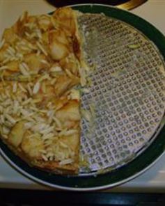 Чизкейк с яблоками