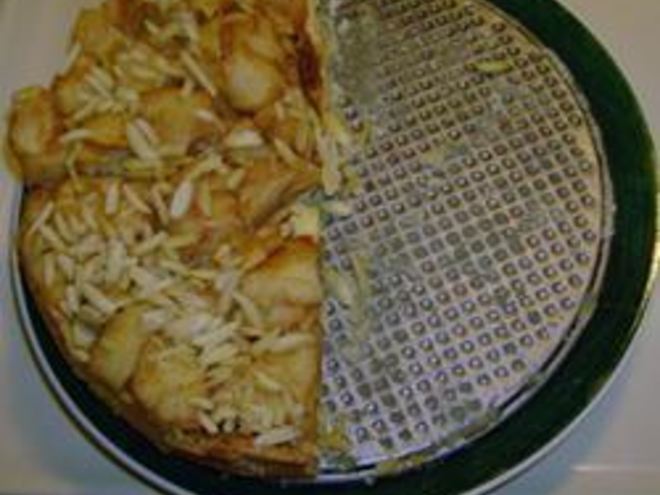 Рецепт чизкейка с яблоками