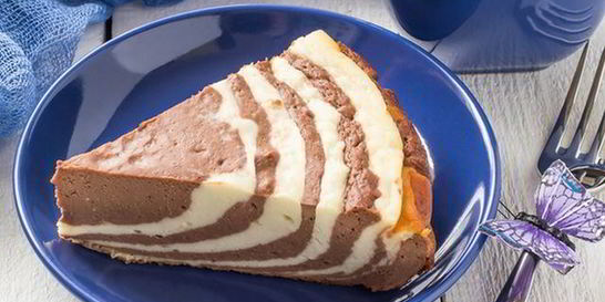 Чизкейк зебра