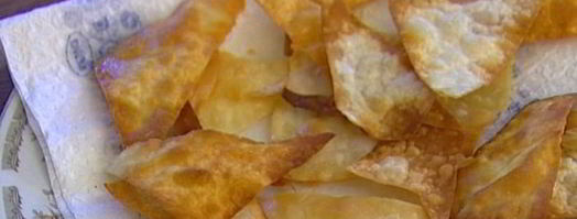 чизкейки со сладким перцем на листьях салата. Шаг 7