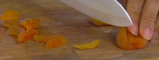 чизкейки со сладким перцем на листьях салата. Шаг 8