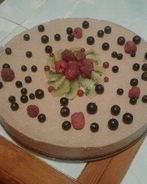 Диетический творожный чизкейк