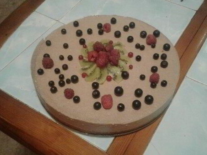 Рецепт диетического творожного чизкейка