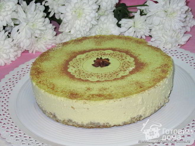 Рецепт диетического яблочно-творожный чизкейк