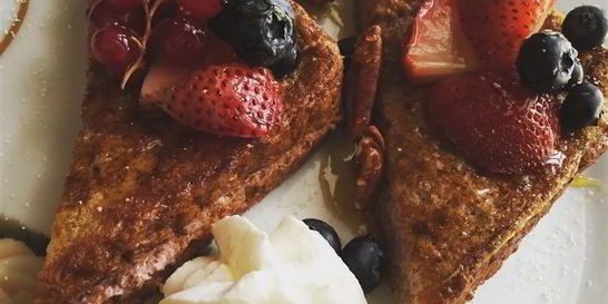 Гренки Малиновый Чизкейк