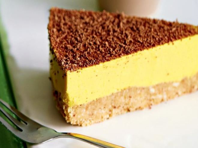 Рецепт холодного чизкейка с тыквой