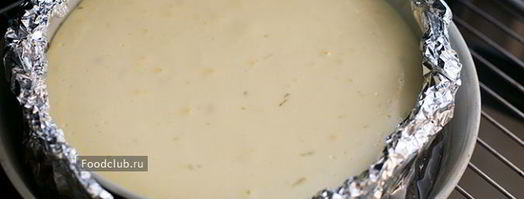 лаймовый чизкейк с малиновым соусом. Шаг 10