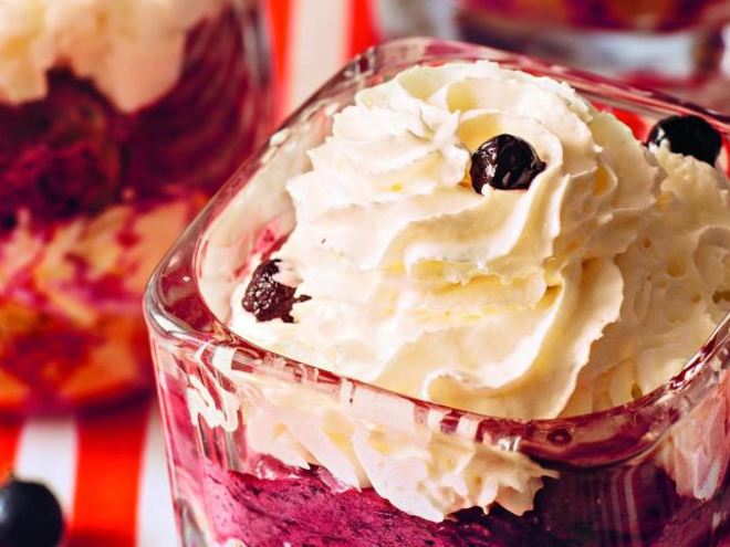 Рецепт лимонно-черничного чизкейк