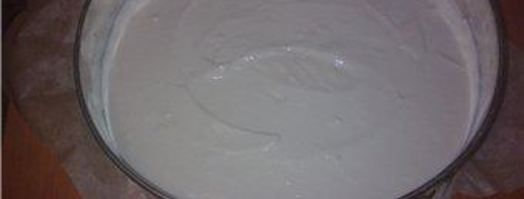 лимонный чизкейк с маком и шоколадом. Шаг 4