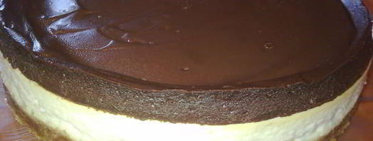 лимонный чизкейк с маком и шоколадом. Шаг 6