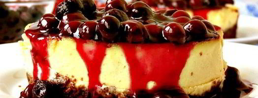 мини-чизкейки с черничным соусом. Шаг 12