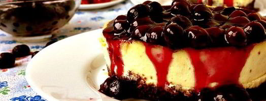 мини-чизкейки с черничным соусом. Шаг 10