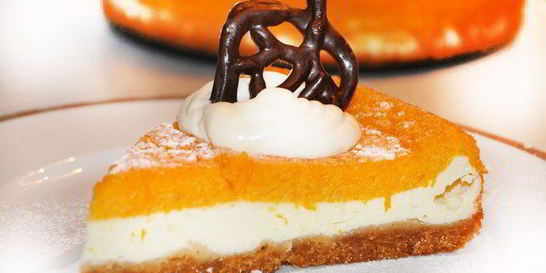 Осенний тыквенный чизкейк