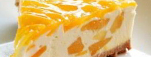 персиковый чизкейк без выпечки. Шаг 5