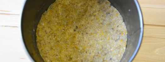 полосатый чизкейк на овсяной основе. Шаг 2