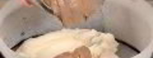 шоколадный мраморный чизкейк. Шаг 3