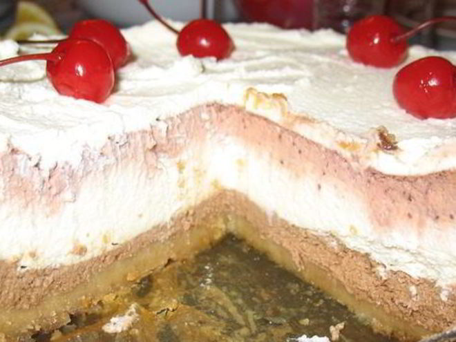 Рецепт трехслойного чизкейка