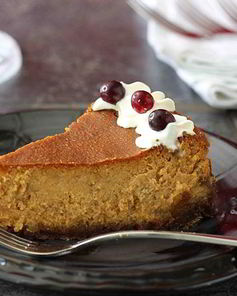 Тыквенный чизкейк с корицей