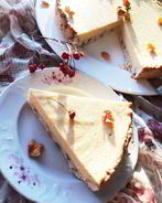 Тыквенный творожный чизкейк