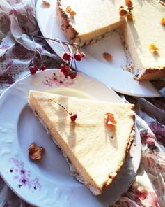 Тыквенный творожный чизкейк