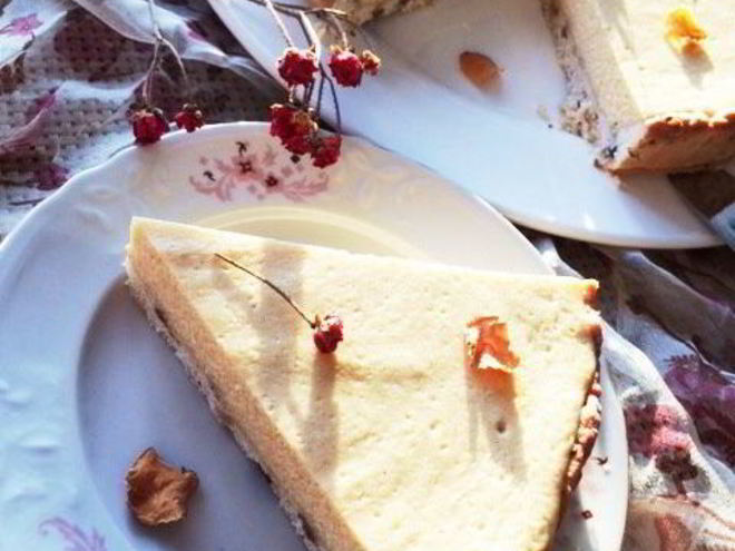 Рецепт тыквенного творожного чизкейка