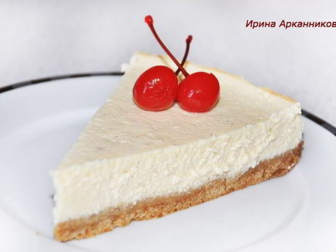 Рецепт ванильного чизкейка с ноткой лимона