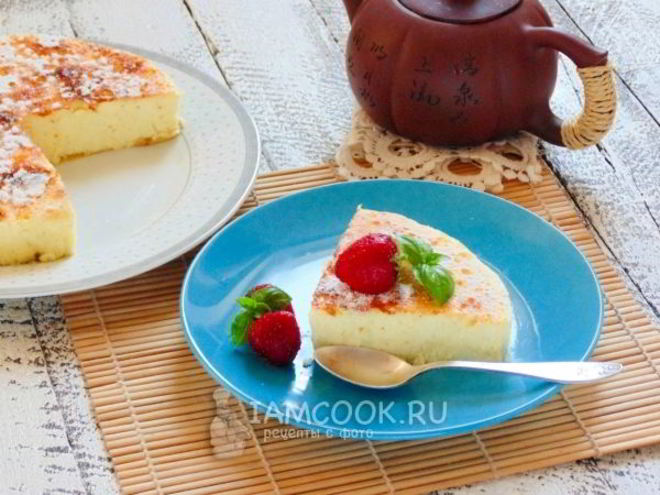 Рецепт японского чизкейка из трех ингредиентов