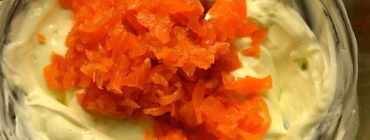 закусочные мини-чизкейки со слабосоленой семгой. Шаг 7