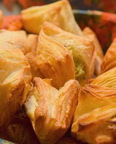 Французские слойки с маскарпоне