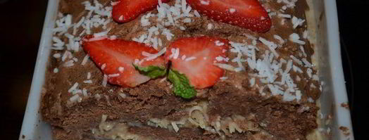 германский шоколадный рулет. Шаг 12