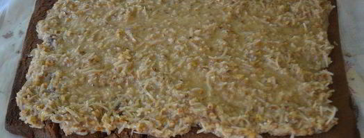 германский шоколадный рулет. Шаг 8