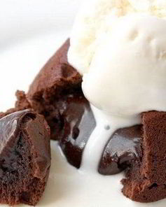 Американский кекс с жидкой начинкой