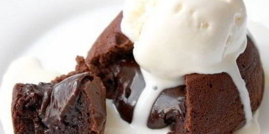 Американский кекс с жидкой начинкой