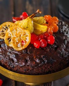 Английский кекс с сухофруктами