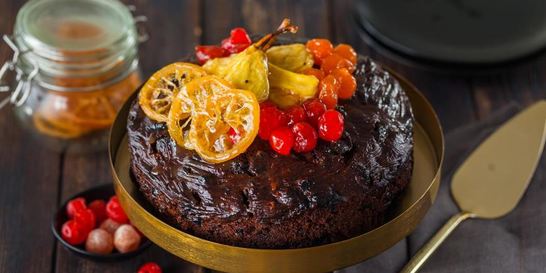 Английский кекс с сухофруктами